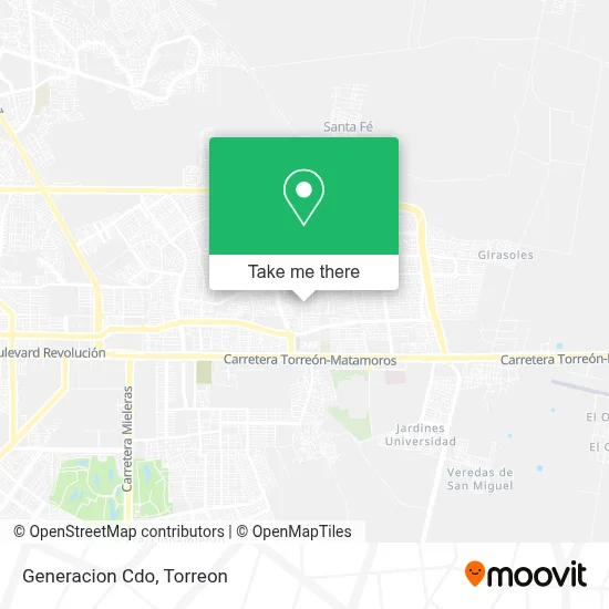 Generacion Cdo map