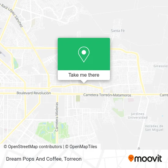 Dream Pops And Coffee map