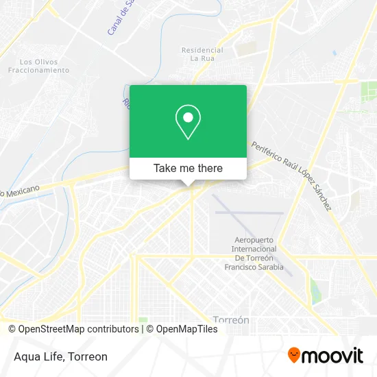 Aqua Life map
