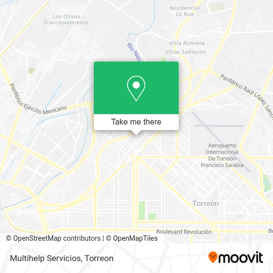 Multihelp Servicios map
