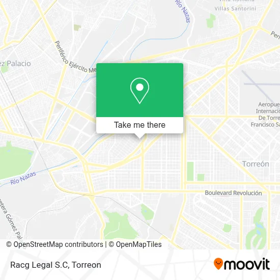 Racg Legal S.C map