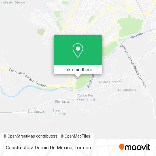 Constructora Domin De Mexico map