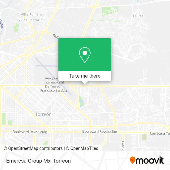 Emercsa Group Mx map