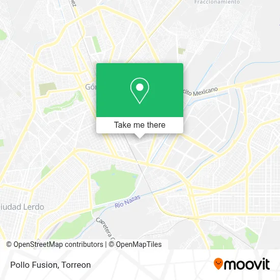 Pollo Fusion map