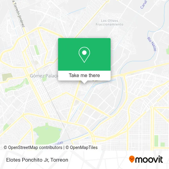 Elotes Ponchito Jr map