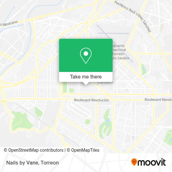Nails by Vane map
