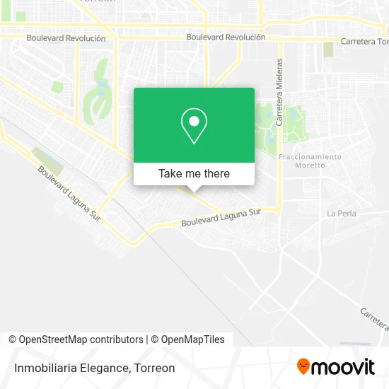 Inmobiliaria Elegance map