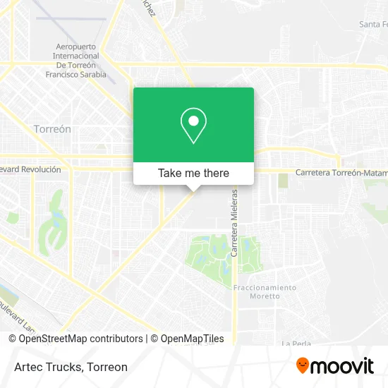 Artec Trucks map