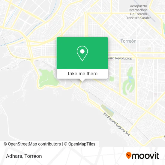 Adhara map