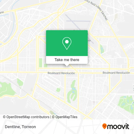 Dentline map