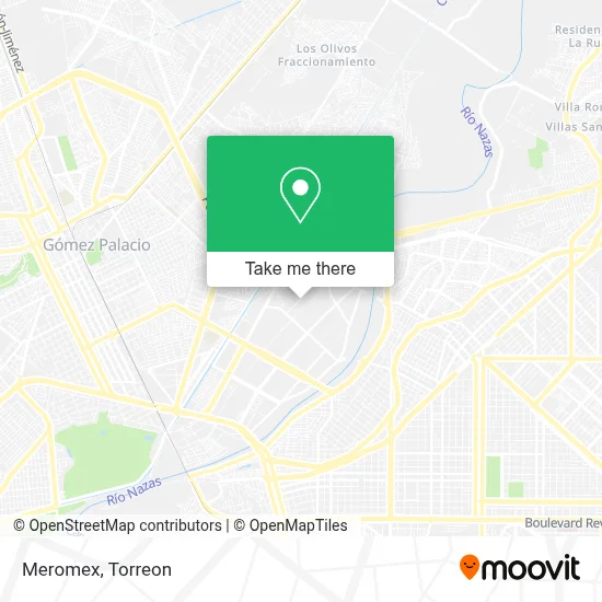 Meromex map