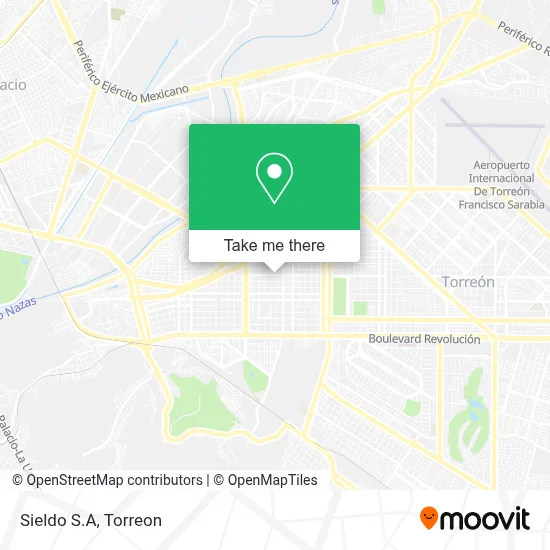 Sieldo S.A map