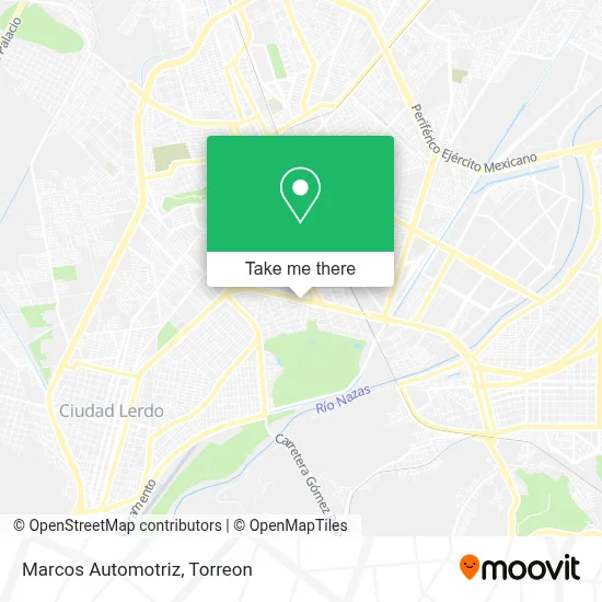 Marcos Automotriz map