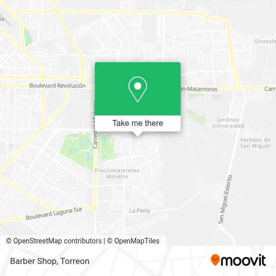 Barber Shop map