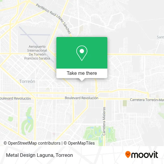 Metal Design Laguna map
