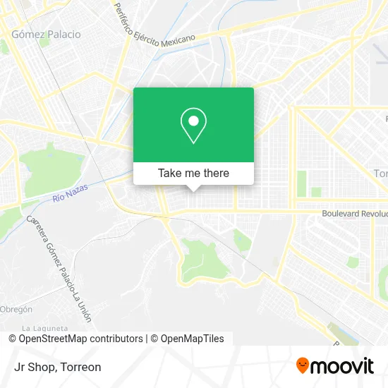 Jr Shop map