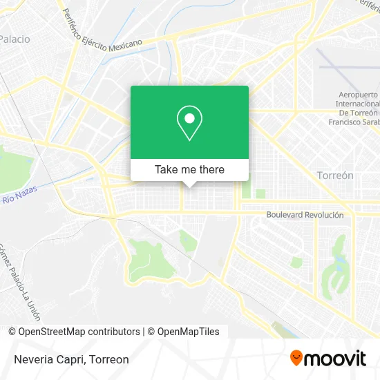 Neveria Capri map