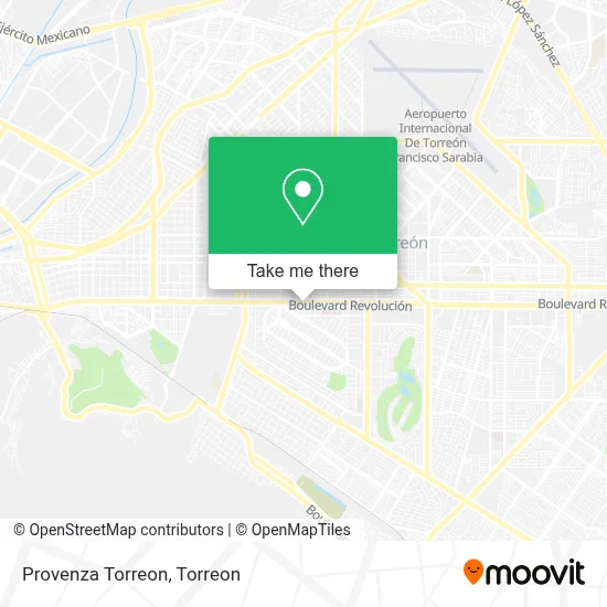 Provenza Torreon map