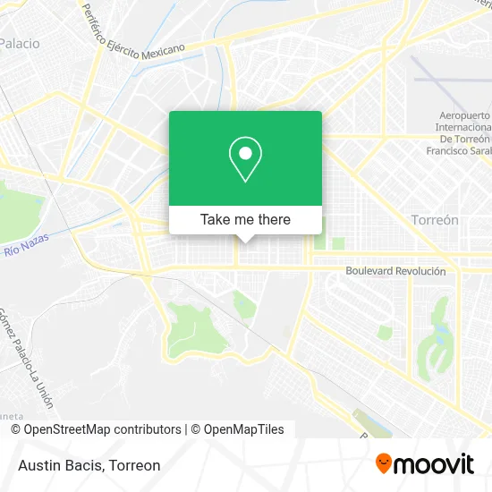 Austin Bacis map