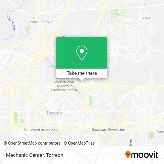 Mechanic Center map