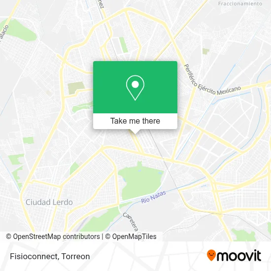 Fisioconnect map