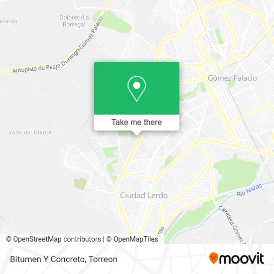 Bitumen Y Concreto map