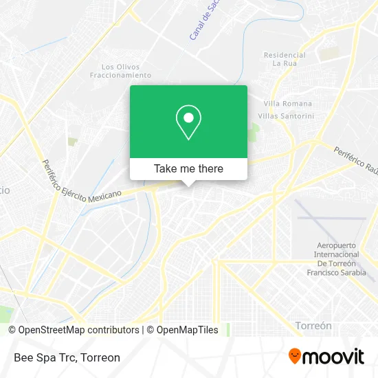 Bee Spa Trc map