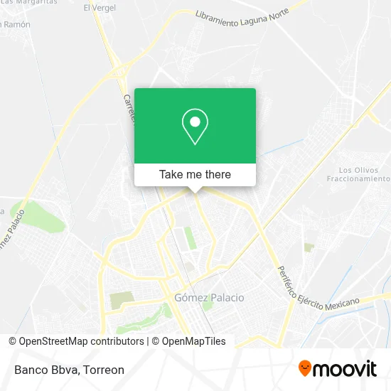 Banco Bbva map