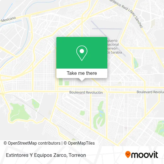 Extintores Y Equipos Zarco map