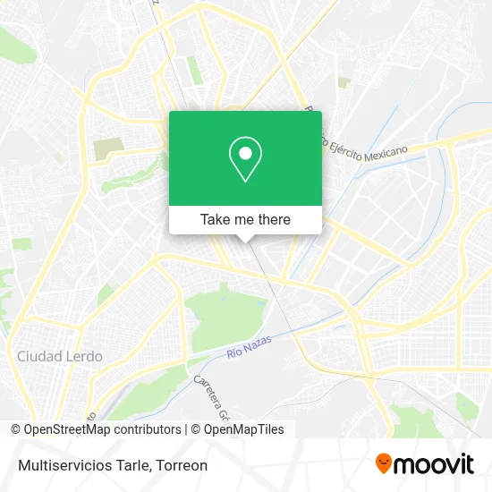 Multiservicios Tarle map