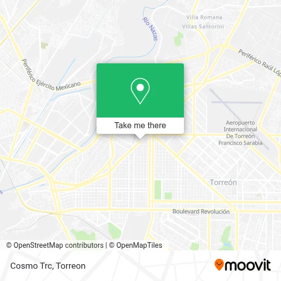 Cosmo Trc map