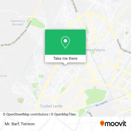 Mr. Barf map