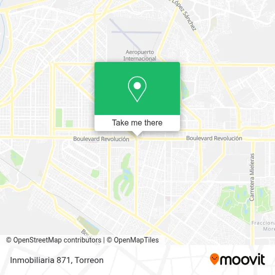 Inmobiliaria 871 map