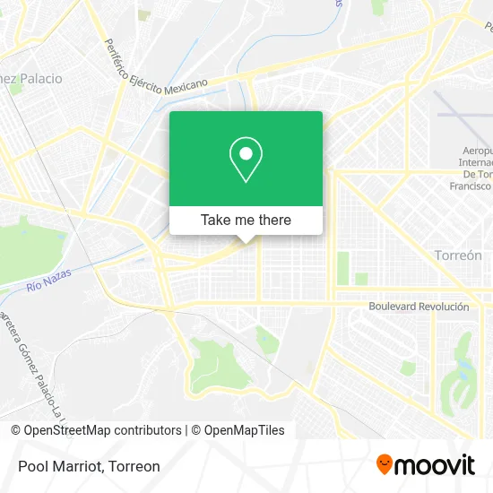 Pool Marriot map