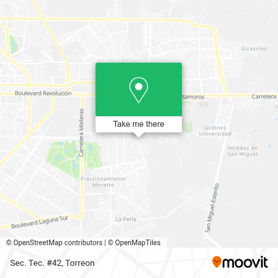 Sec. Tec. #42 map
