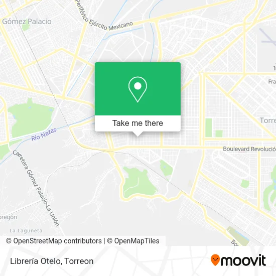 Librería Otelo map