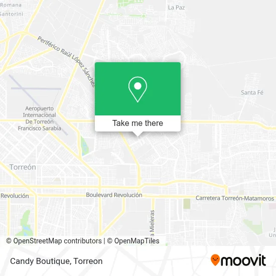 Candy Boutique map