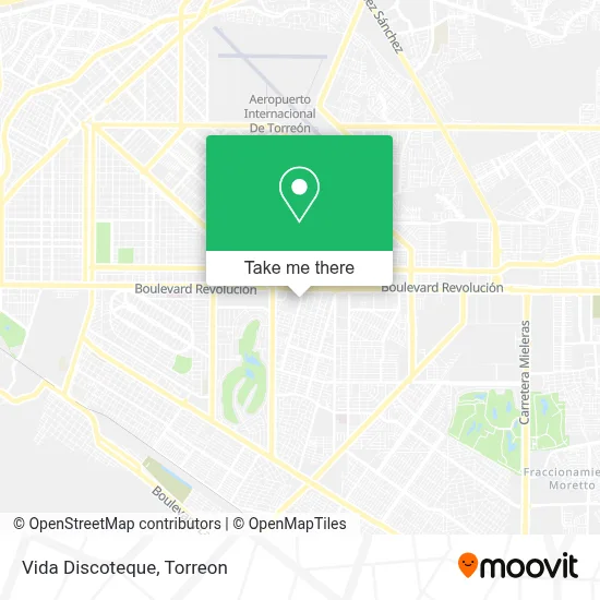 Vida Discoteque map