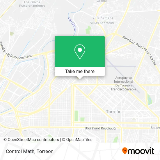 Control Math map