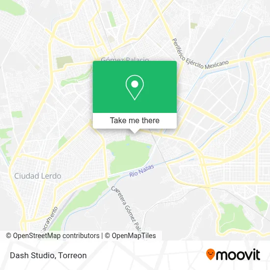 Dash Studio map