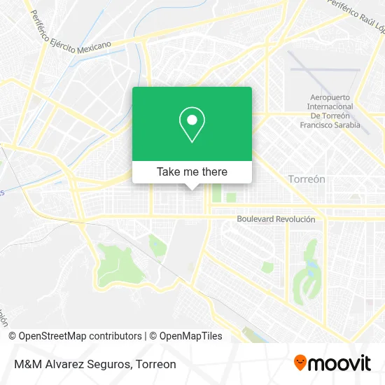 M&M Alvarez Seguros map