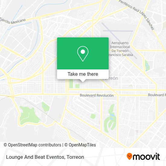 Lounge And Beat Eventos map