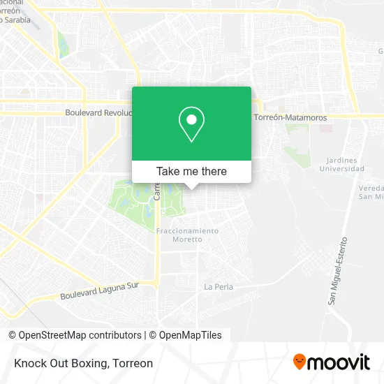 Knock Out Boxing map