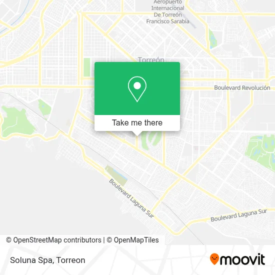 Soluna Spa map