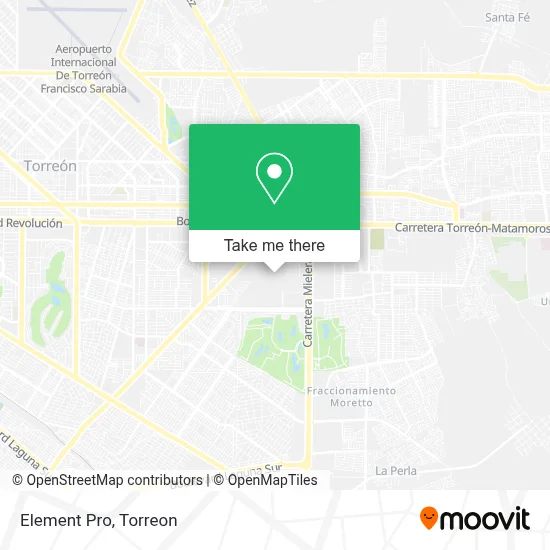 Element Pro map