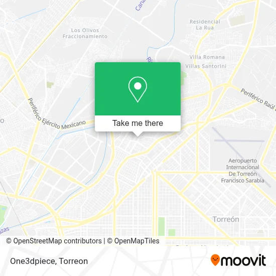 One3dpiece map
