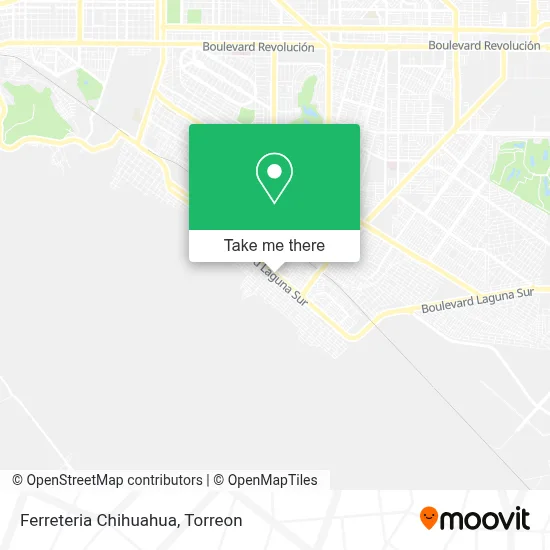 Ferreteria Chihuahua map