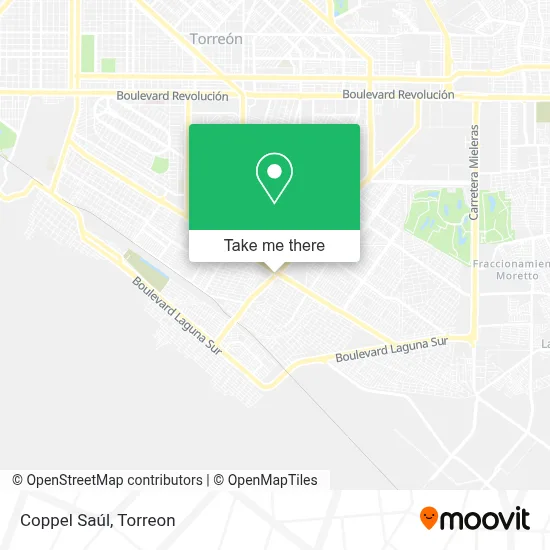 Coppel Saúl map