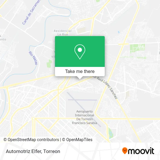 Automotriz Elfer map