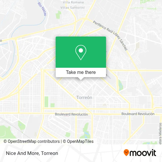 Nice And More map